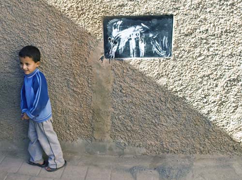 "Boy in Morocco"